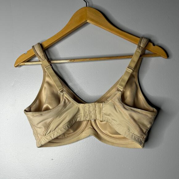 Title Nine Cuz She Says So Underwire Sports Bra Women's 34DD  Nude High Impact - Picture 4 of 8